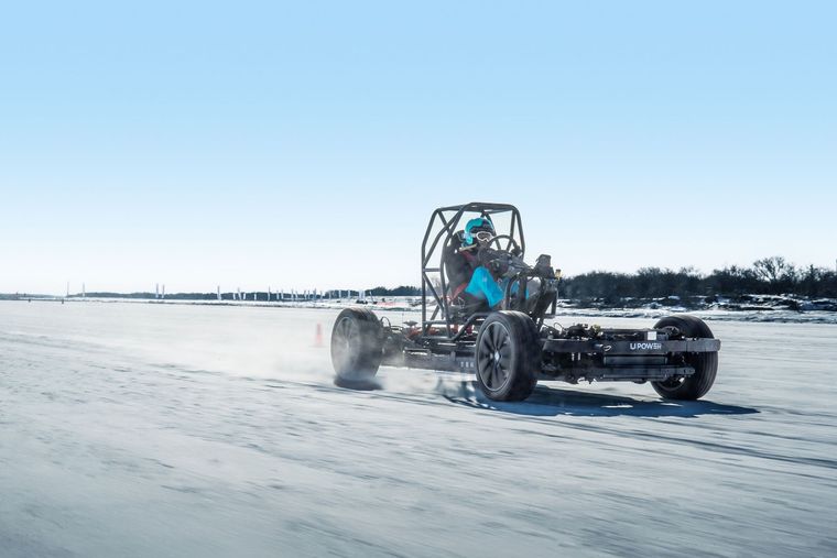 Validación de plataforma sobre hielo.